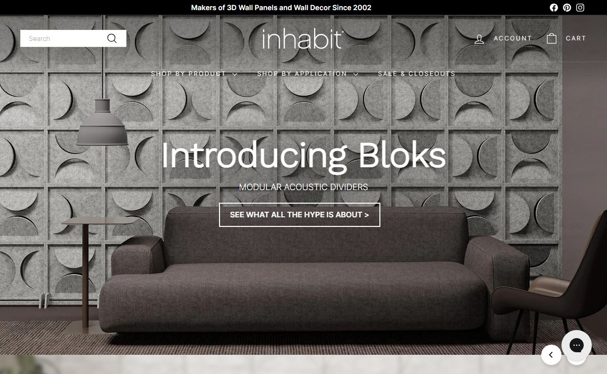 Felt Acoustic Wall Panels | Felt Acoustic Room Dividers – Inhabit