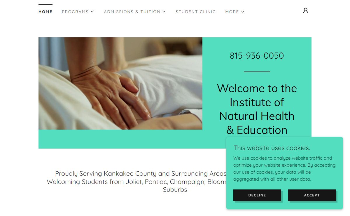 Massage Therapy Schools | Institute of Natural Health & Education
