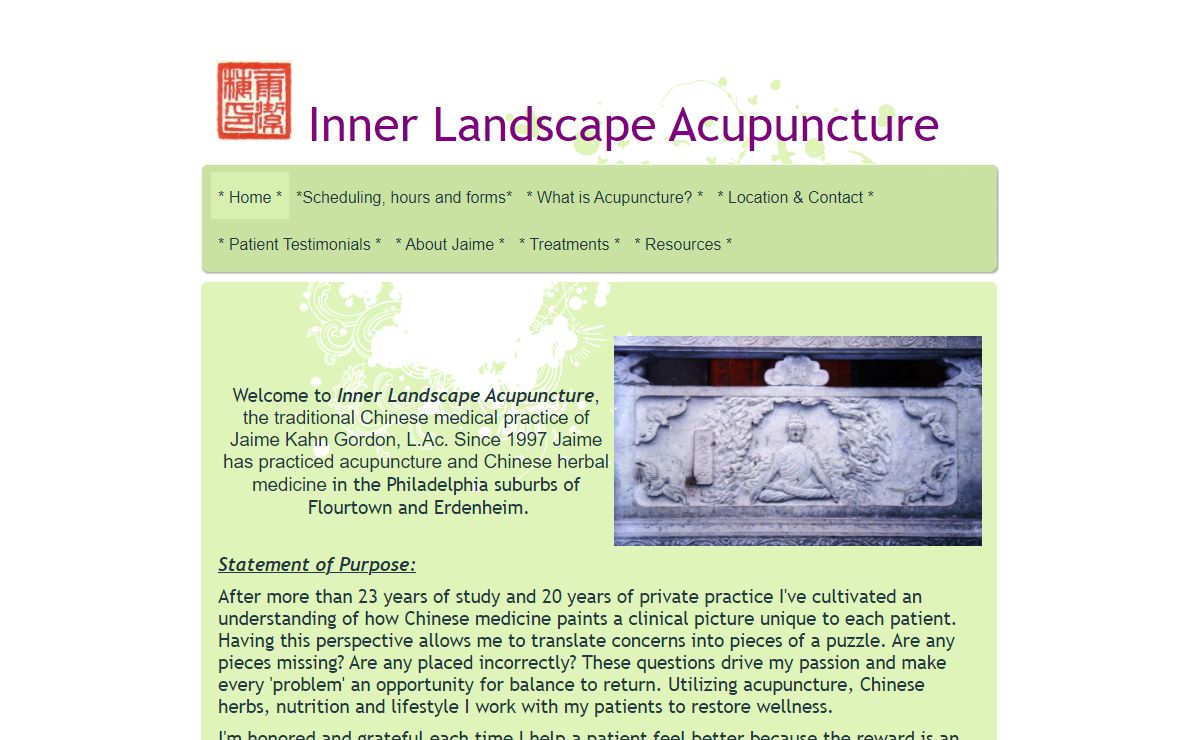 Inner Landscape Acupuncture -
