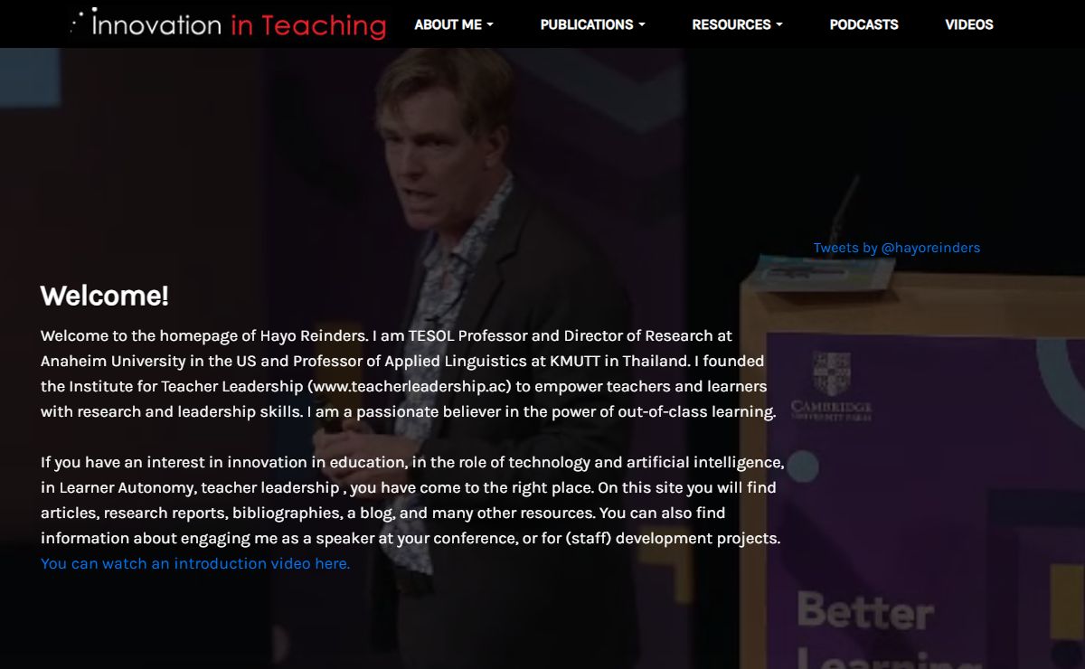 Innovation in Teaching | Home