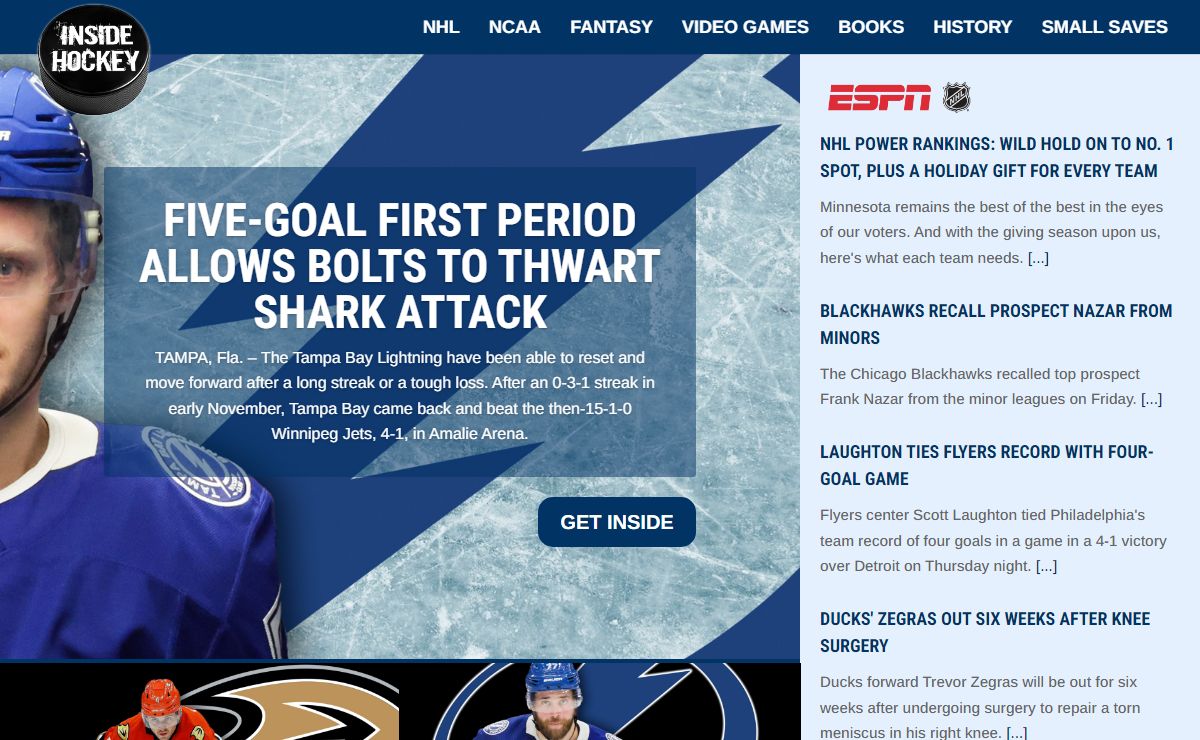 Inside Hockey – Get Inside!