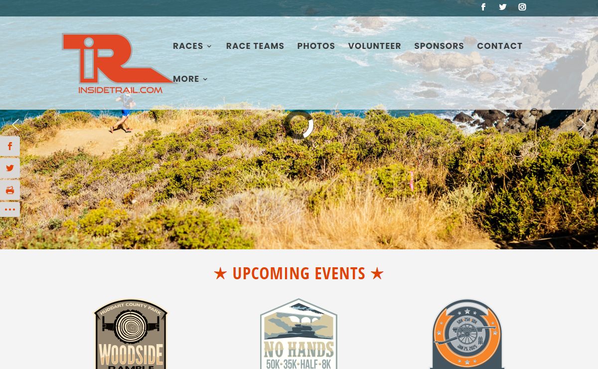 Inside Trail Racing - Ultramarathon, Half Marathon & 10K Trail Runs Throughout the SF Bay Area
