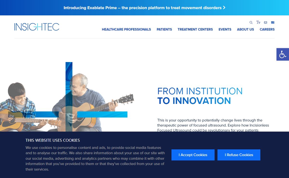 Therapeutic Power of Focused Ultrasound Treatment | Insightec