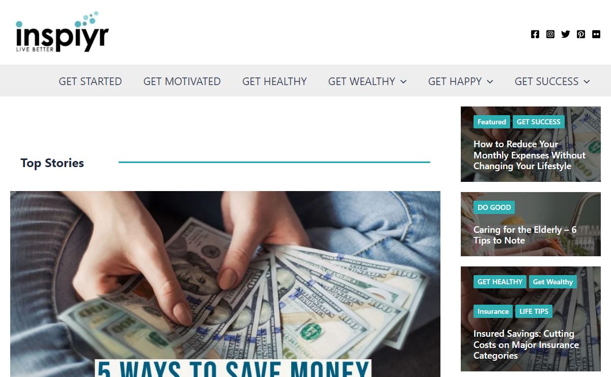 Inspiyr.com – Get healthy, get happy, get motivated, get success.