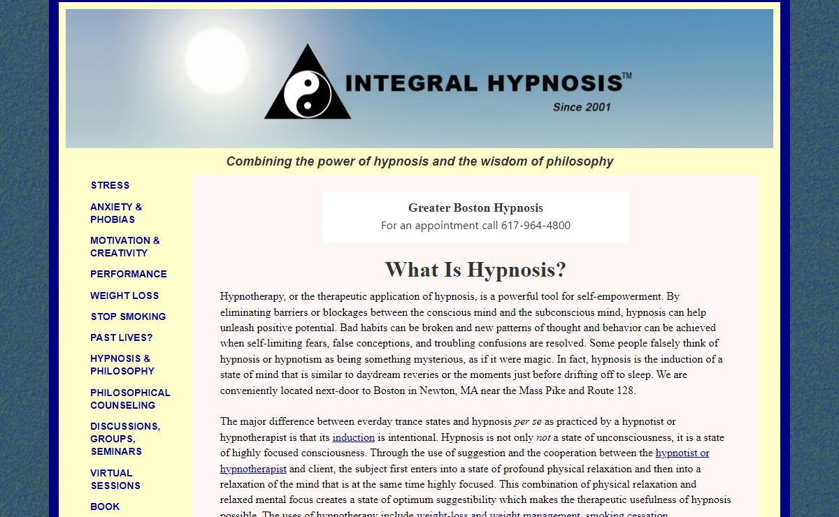 Integral Hypnosis (Greater Boston)