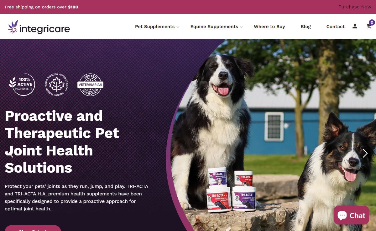 Premium Pet and Equine Joint Supplements - Integricare