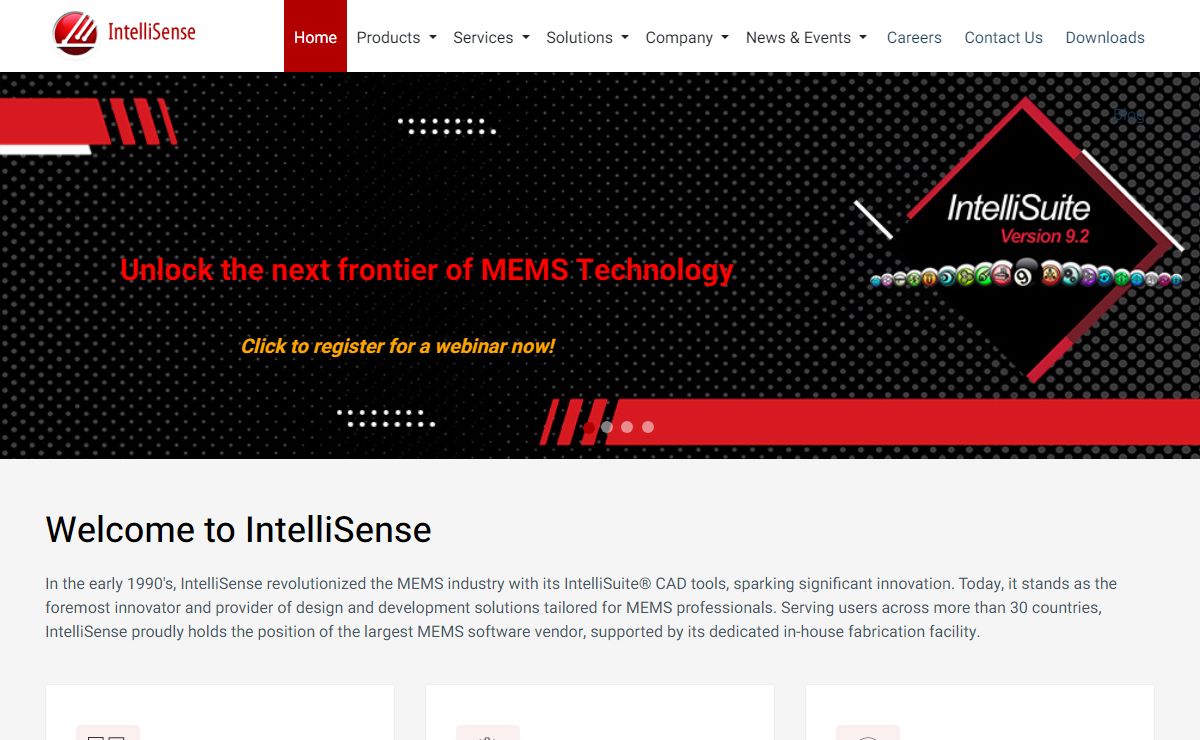 IntelliSense | Empowering Your Business with MEMS Solutions