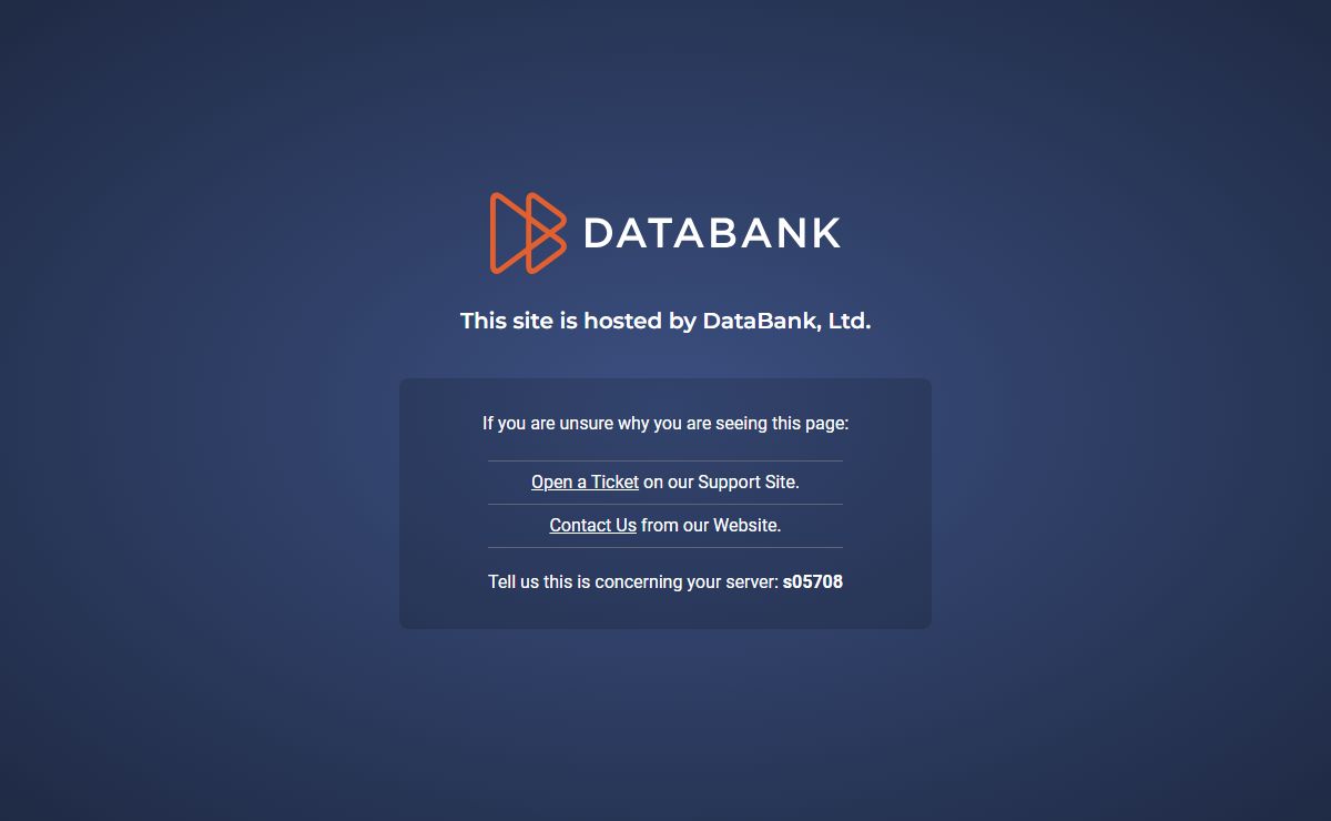 Managed Hosting provided by DataBank