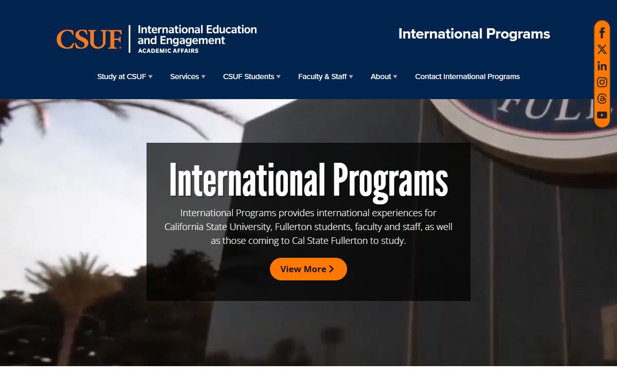 CSUF International Education and Engagement | Cal State Fullerton