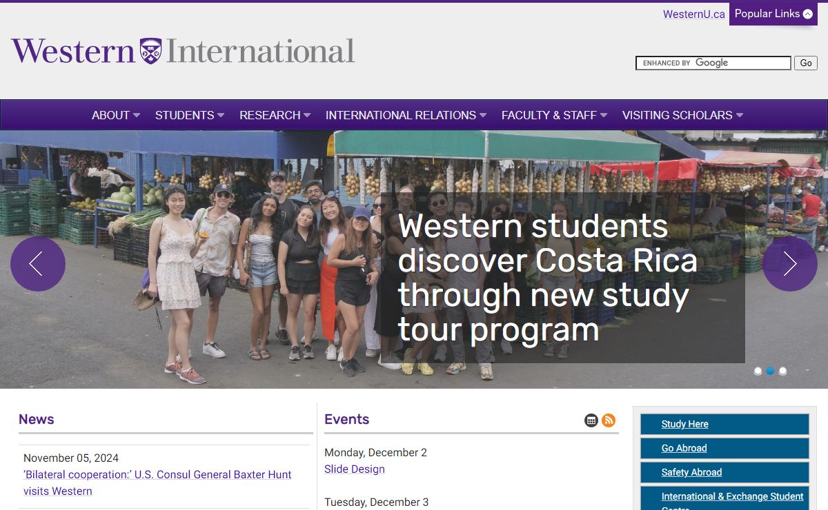 Western International - Western University