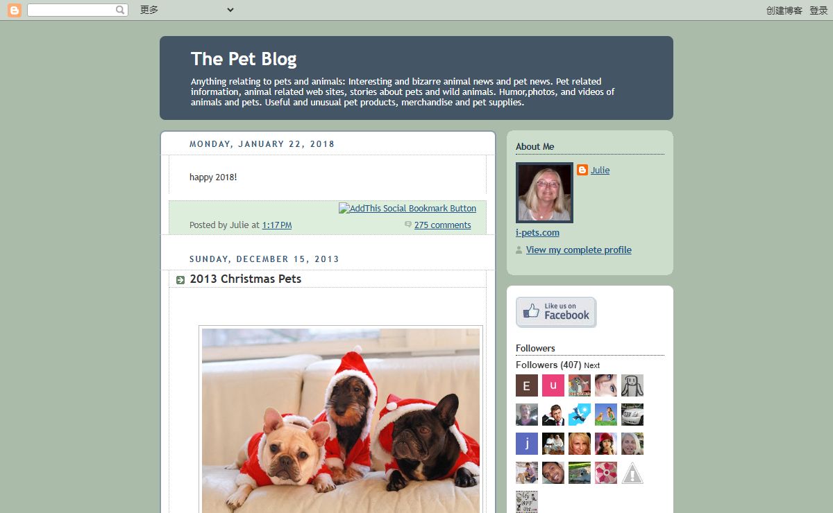 The Pet Blog