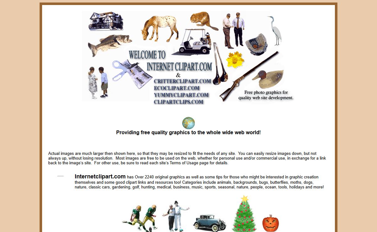 Internet Clipart.Com - Free Professional Graphics for YOUR personal or professional website.
