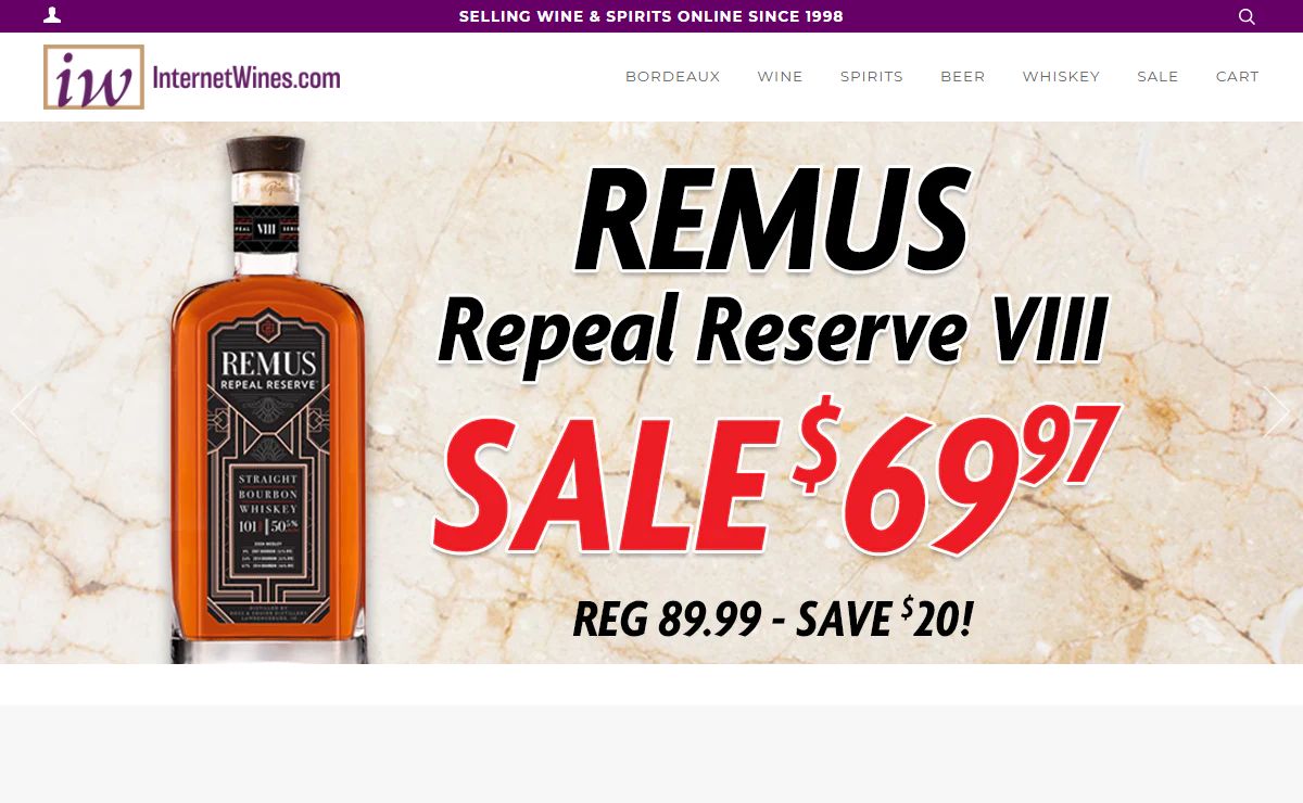 Internet Wines.com - Selling Online Since 1998 – InternetWines.com