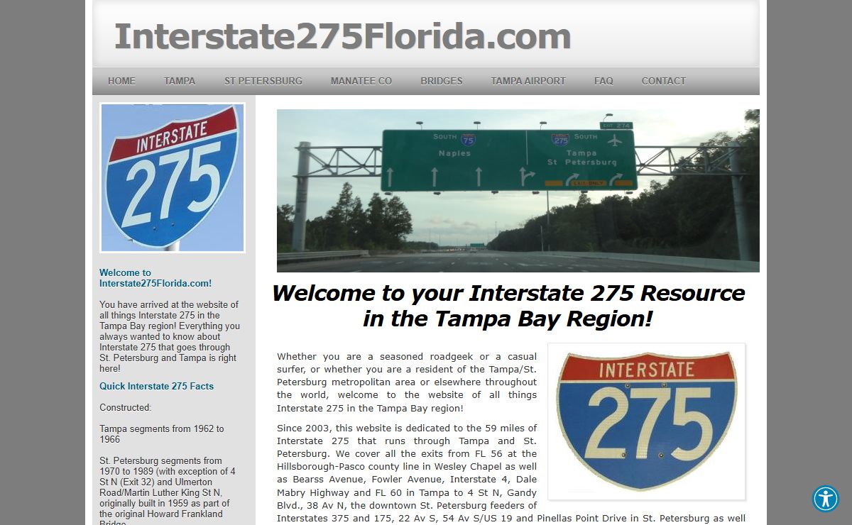 Welcome to Interstate275Florida.com!