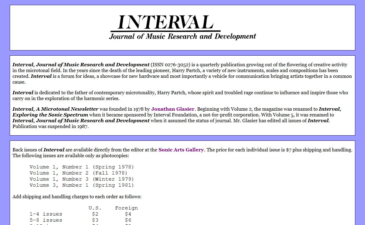 Interval