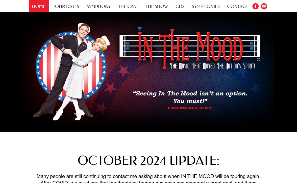 In the Mood | A 1940's musical revue