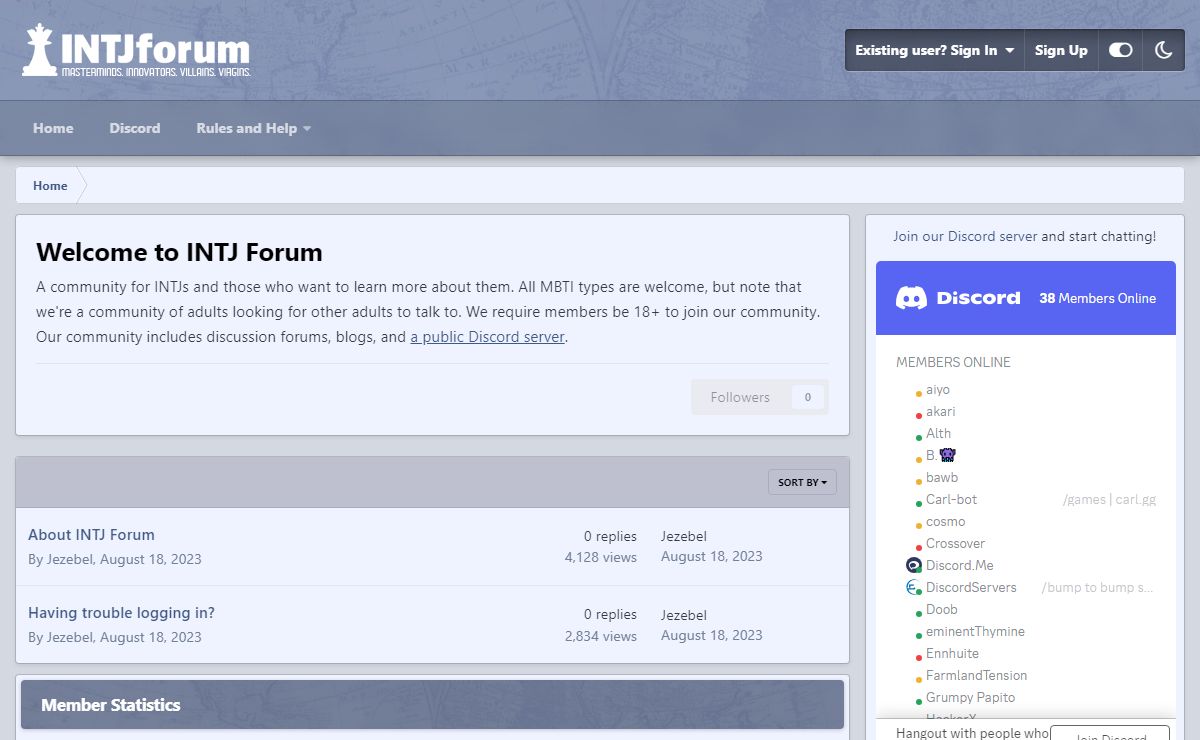 Welcome to INTJ Forum - INTJ Forum