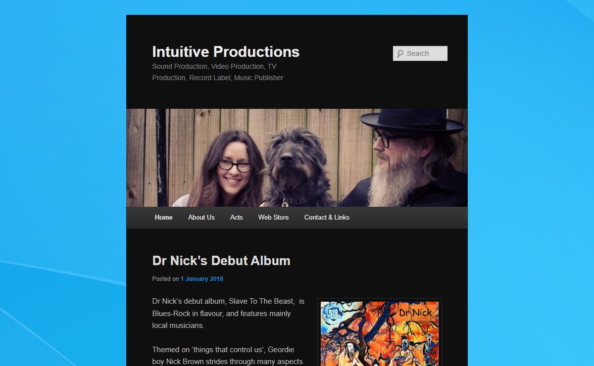 Intuitive Productions | Sound Production, Video Production, TV Production, Record Label, Music Publisher