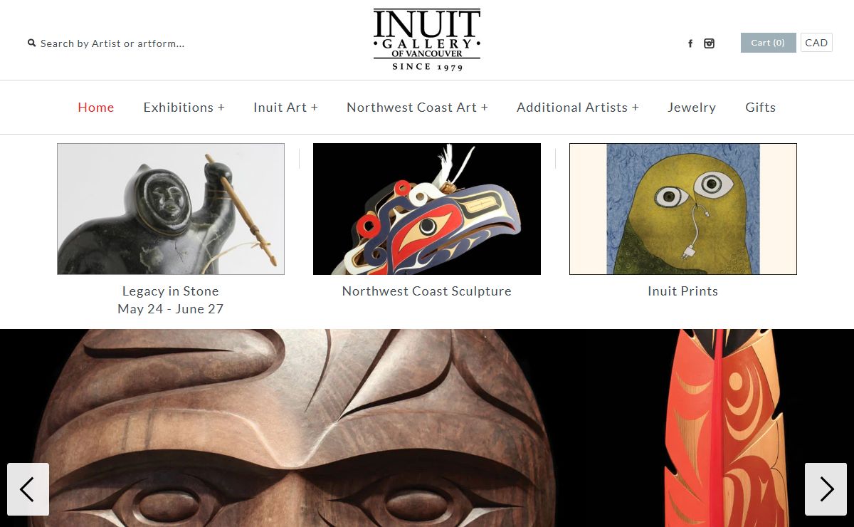Inuit Gallery of Vancouver. Masterworks of Inuit and Northwest Coast
