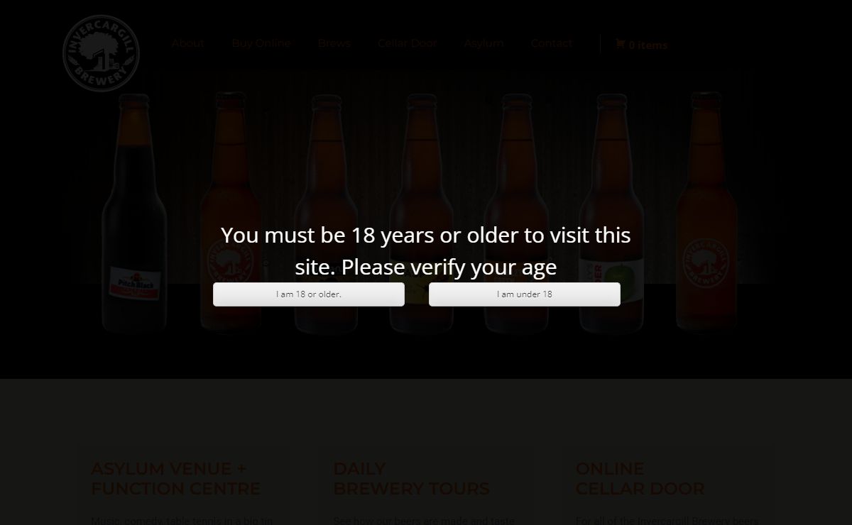 Invercargill Brewery Home