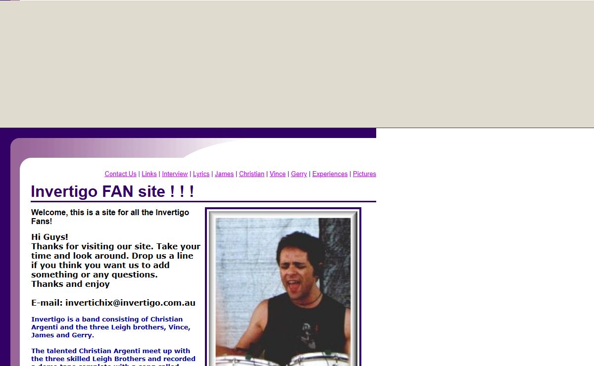 Invertigo FAN site ! ! !