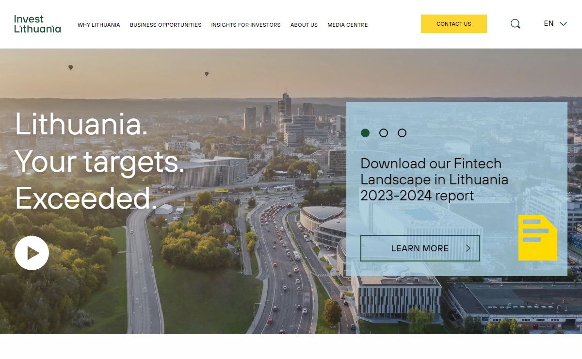 The Lithuanian Investment Promotion Agency | Invest Lithuania