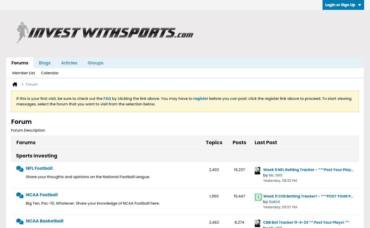 Forum - Investwithsports.com Sportstalk and Gambling forum