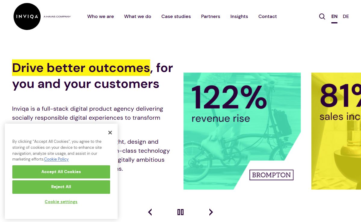 Inviqa | UK Digital Product Agency | Havas CX