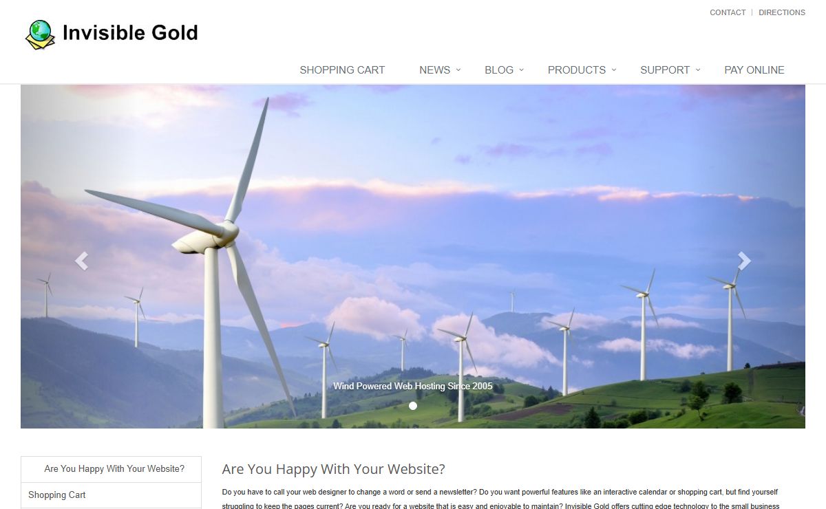 Are You Happy With Your Website?