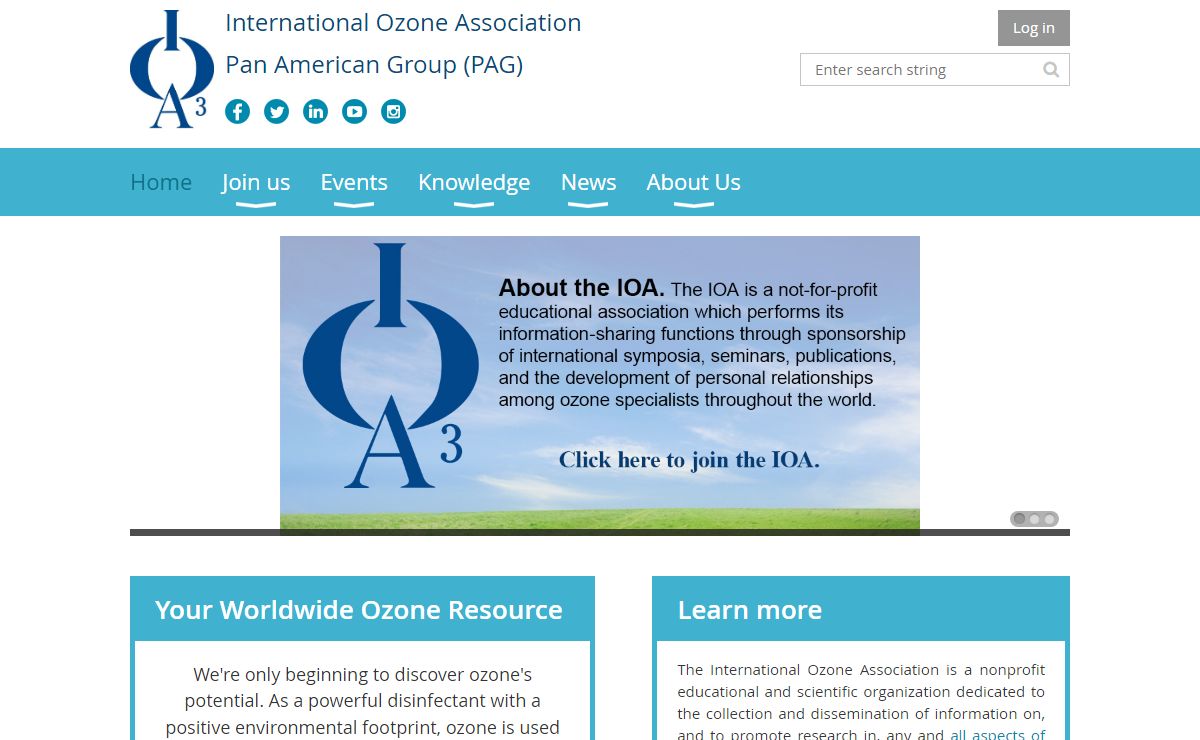 International Ozone Association - Pan American Group