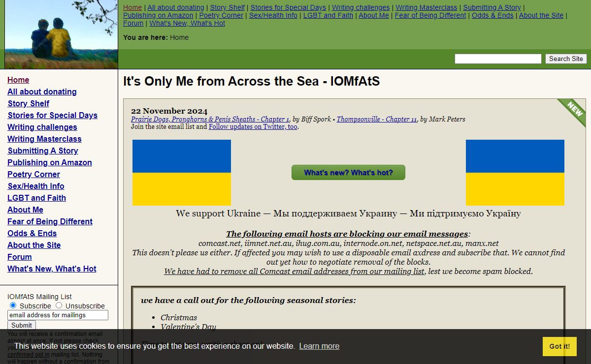 Teenage gay romantic love stories | It's Only Me from Across the Sea