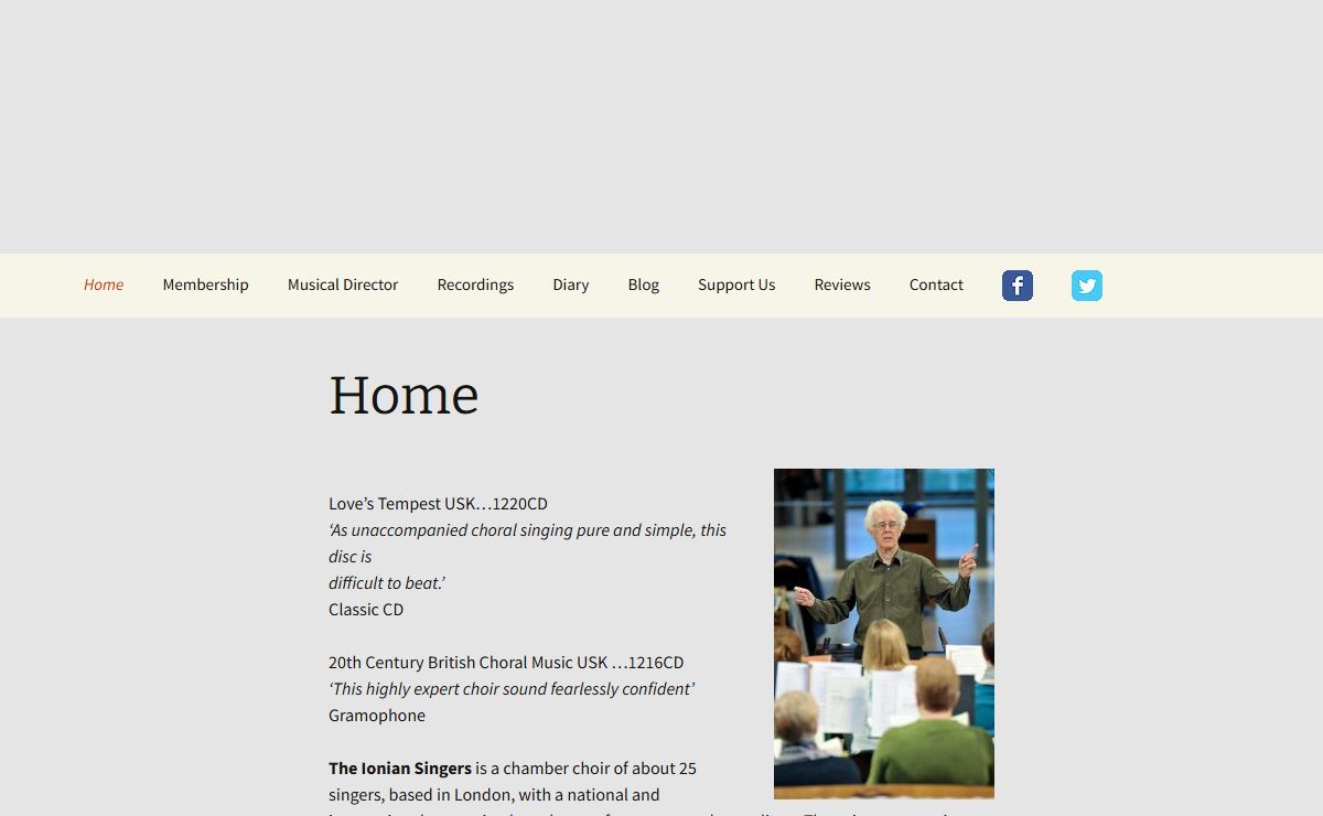 ioniansingers.co.uk
