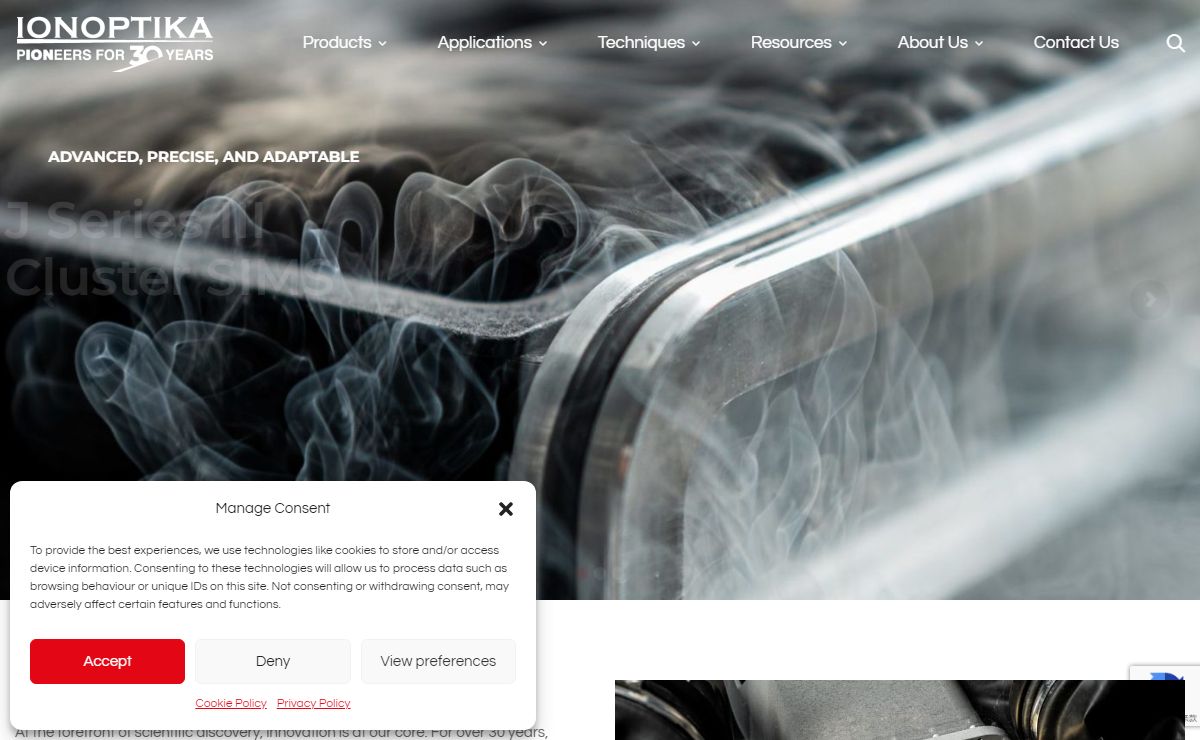 Ion Beam Suppliers and Experts in Precision Instrumentation | Ionoptika