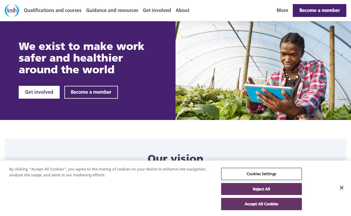 Institution of Occupational Safety and Health | IOSH