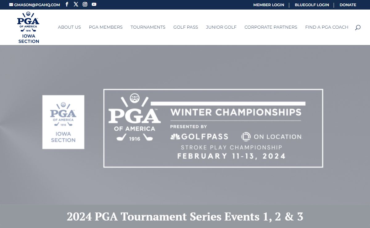 Home - Iowa PGA Section