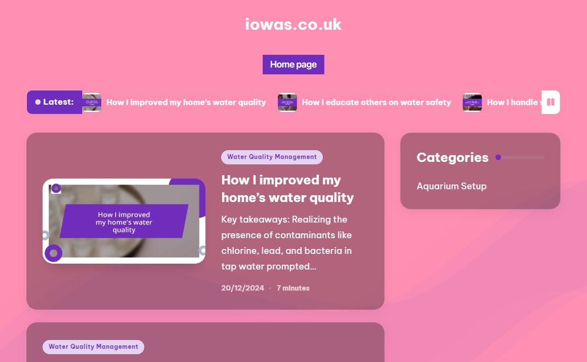 Home page — iowas.co.uk