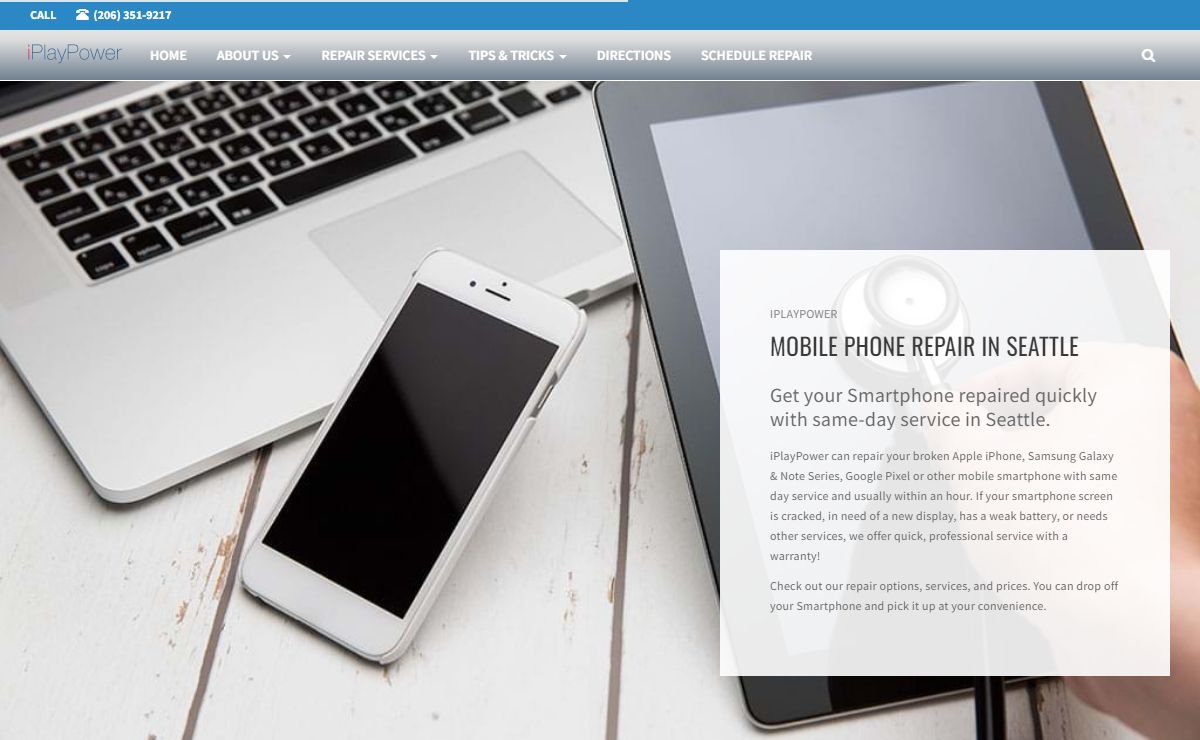 iPhone | Galaxy | Pixel | Repair in Seattle | 206-351-9217