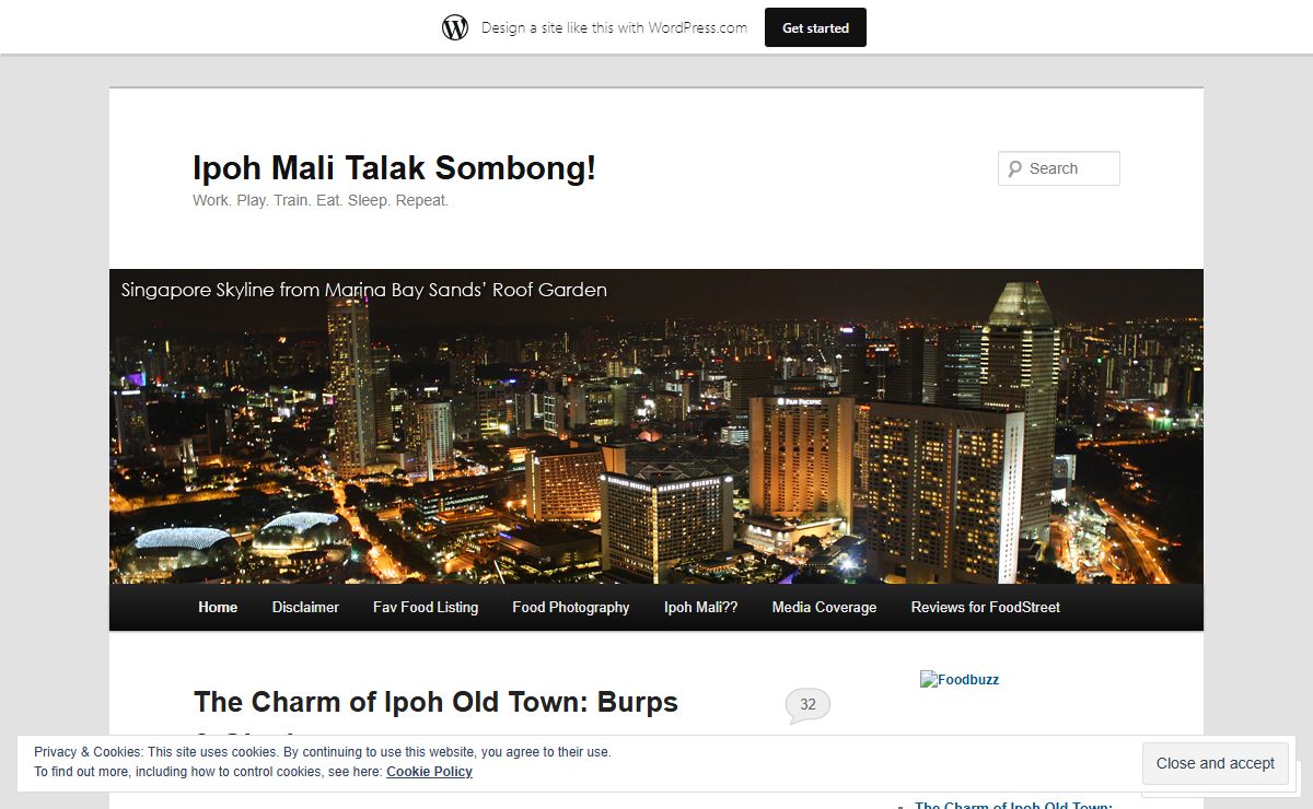 Ipoh Mali Talak Sombong! | Work. Play. Train. Eat. Sleep. Repeat.