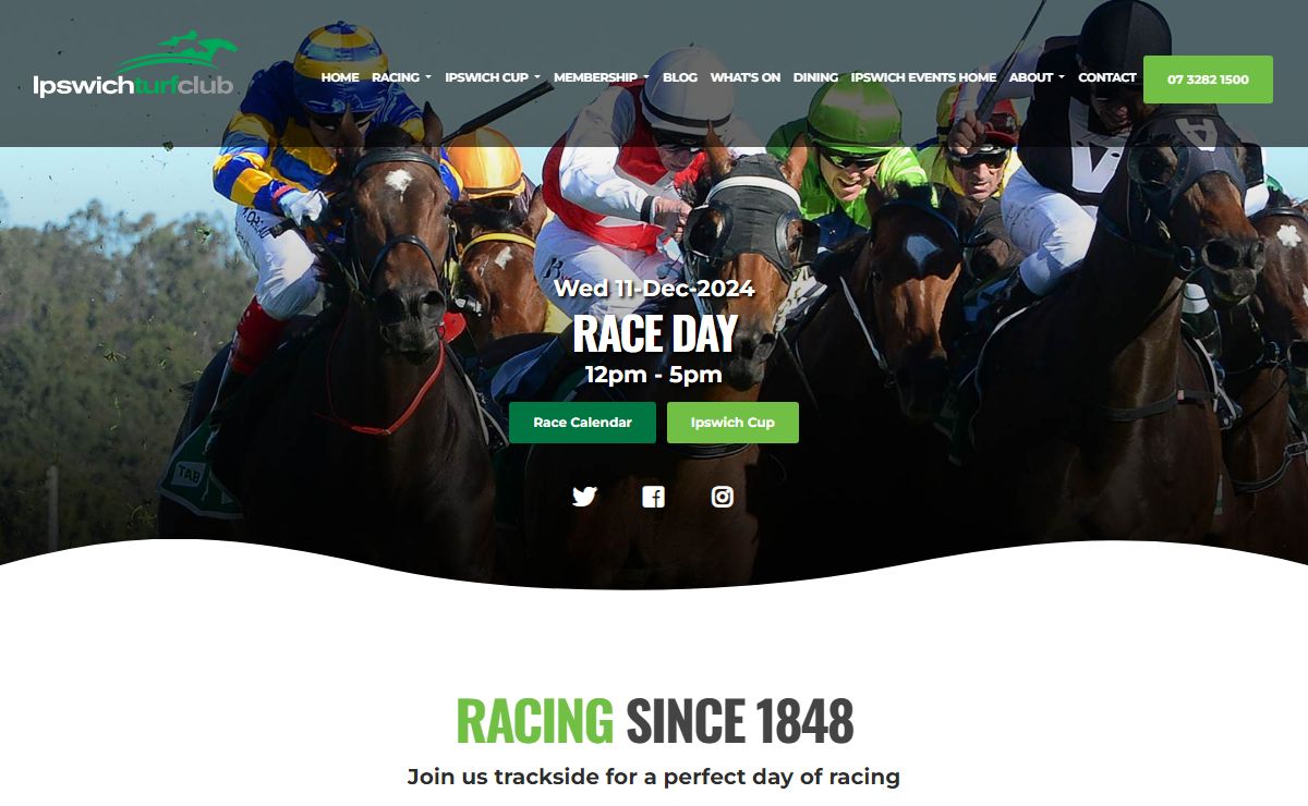 Ipswich Turf Club | Brisbane Races | Ipswich Events & Entertainment Centre