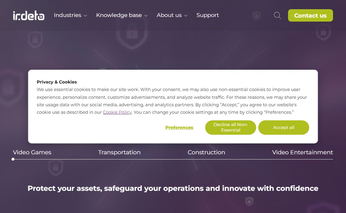 Innovation through cybersecurity | Irdeto