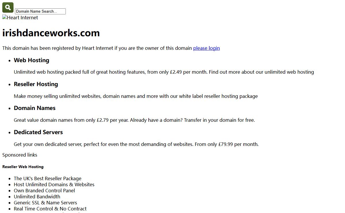 Web Hosting, Reseller Hosting & Domain Names from Heart Internet