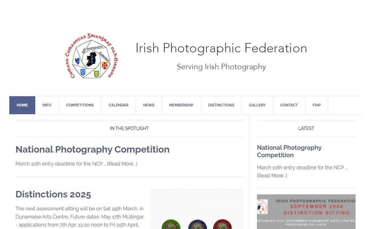 Irish Photographic Federation — Serving Irish Photography