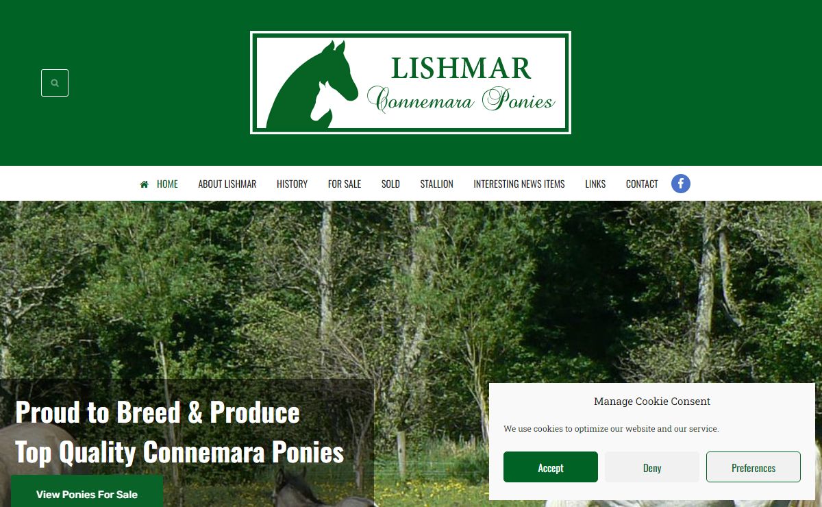 Home Page - Lishmar Connemara Ponies