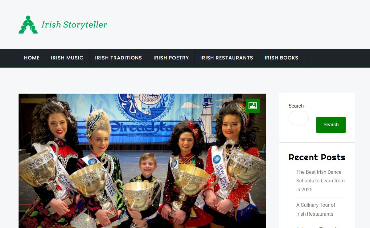 Irish Storyteller - Your No.1 Irish Blog