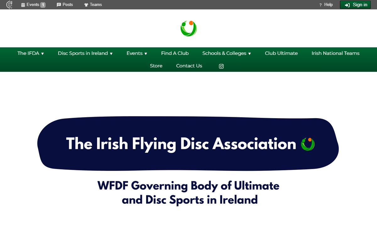 IFDA - Irish Flying Disc Association