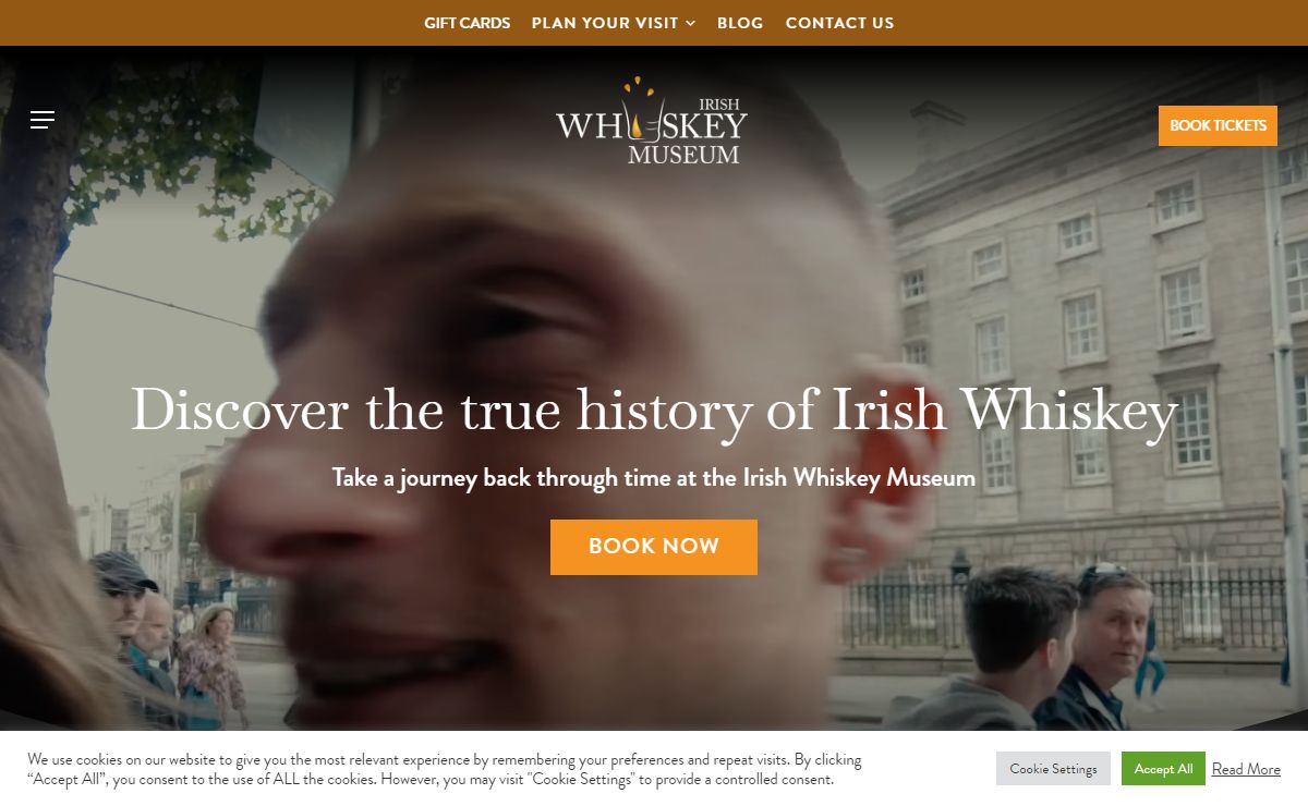 Irish Whiskey Museum – Guided Tours & Whiskey Tastings in the Heart of Dublin City Centre