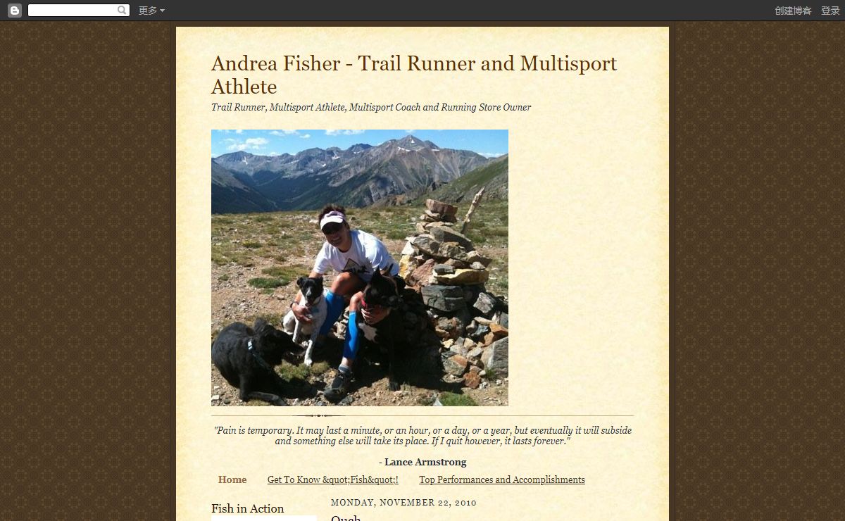 Andrea Fisher - Trail Runner and Multisport Athlete