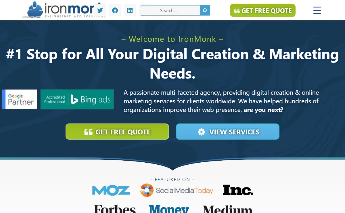 IronMonk Solutions - Web Development, Graphic Design, SEO+