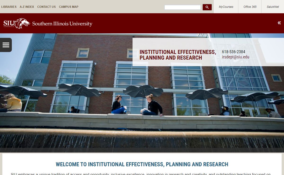 Institutional Effectiveness, Planning and Research | Southern Illinois University