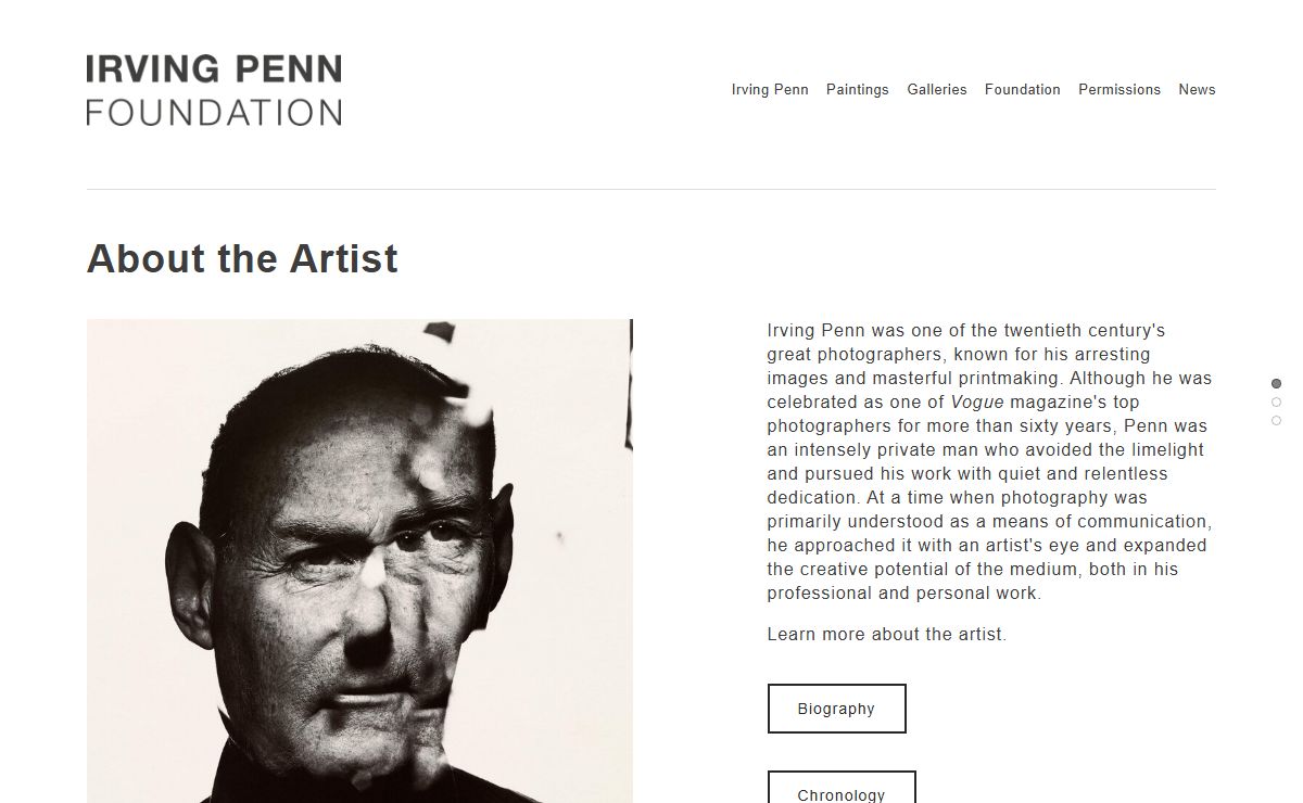 The Irving Penn Foundation